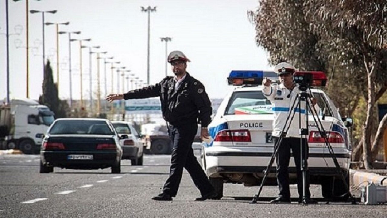 توقیف این خودروها در نورز توسط پلیس