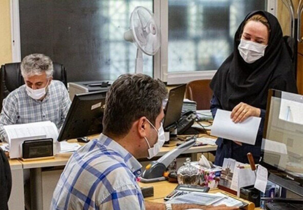تمدید دورکاری کارمندان استان تهران