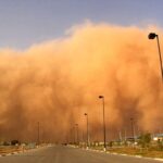 هشدار طوفان گرد و خاک به ۱۰ استان