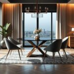 سایز استاندارد میز ناهار خوری 4 نفره چقدره؟