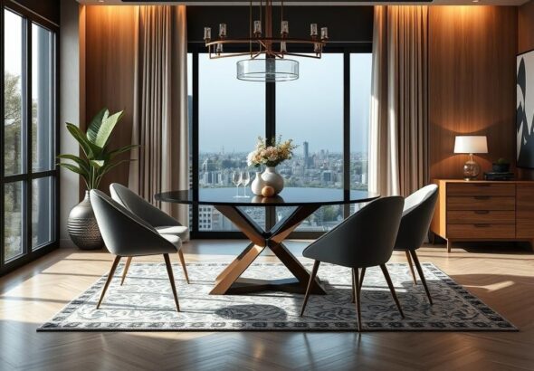 سایز استاندارد میز ناهار خوری 4 نفره چقدره؟