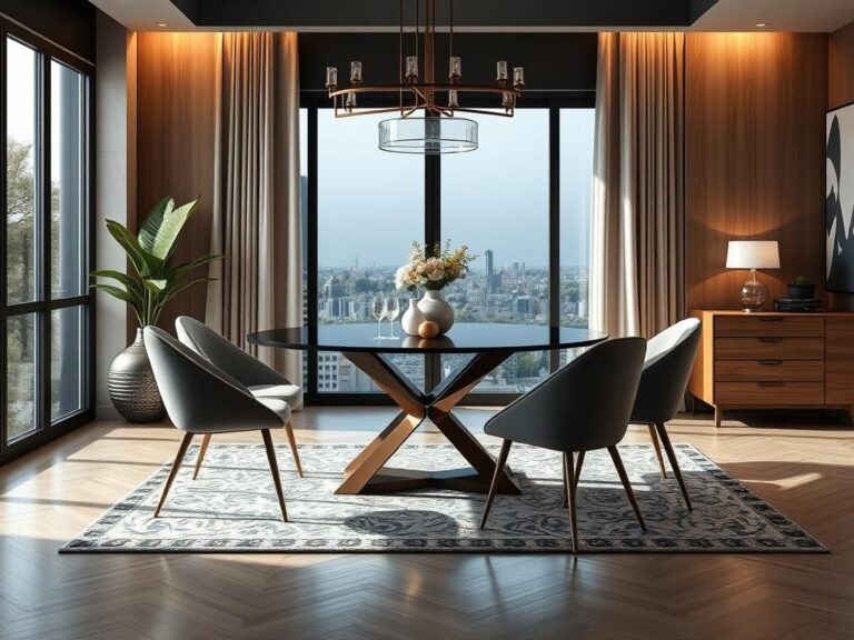 سایز استاندارد میز ناهار خوری 4 نفره چقدره؟