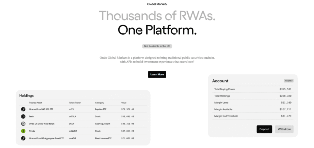 اوندو فایننس (Ondo Finance) چیست و چه کاربردی دارد؟