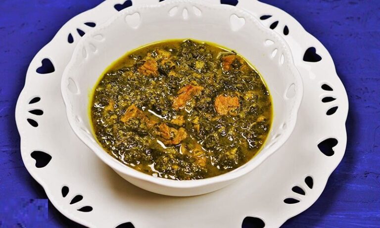 آموزش تهیه خورش تره کردی