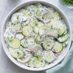 سالاد خامه ای خیار؛ تجربه ای متفاوت و خوشمزه